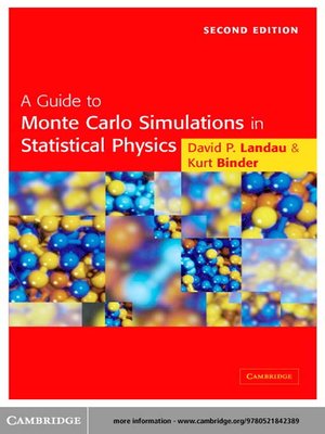 cover image of A Guide to Monte Carlo Simulations in Statistical Physics